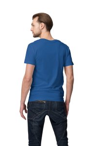 Boykin dad - printed stylish Black cotton tshirt- tshirts for men