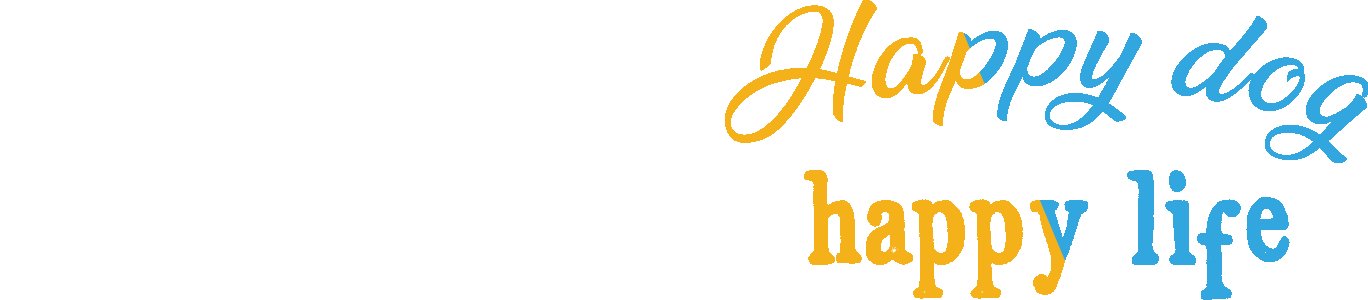 Happy dog happy life - printed stylish Black cotton tshirt- tshirts for men