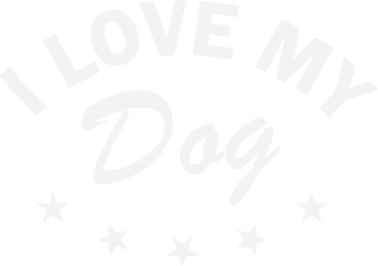 I love my dog - printed stylish Black cotton tshirt- tshirts for men