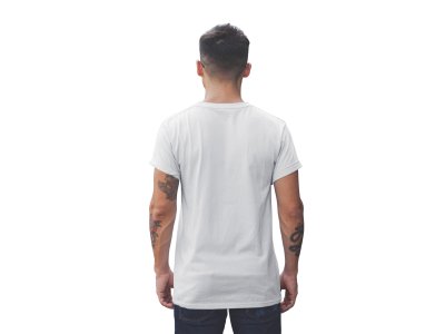 Dog hair dont care -White - printed cotton t-shirt - comfortable, durable, stylish