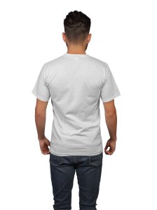 Piano- White - Men's - printed T-shirt - comfortable round neck Cotton