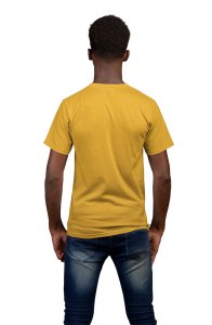 Best Music Beat-Yellow - Men's - printed T-shirt - comfortable round neck Cotton