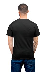 Musical node-Black- Men's - printed T-shirt - comfortable round neck Cotton