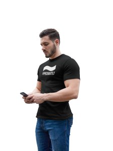 Approximately (Black T) -Clothes for Mathematics Lover - Foremost Gifting Material for Your Friends, Teachers, and Close Ones