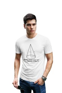 Cylindrical (White T) -Clothes for Mathematics Lover - Foremost Gifting Material for Your Friends, Teachers, and Close Ones