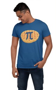? on pie (Blue T)- Clothes for Mathematics Lover - Foremost Gifting Material for Your Friends, Teachers, and Close Ones