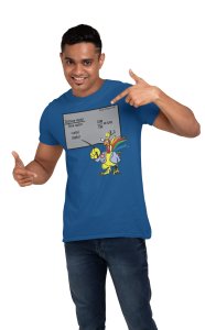 DR/TR=VR (Blue T) - Clothes for Mathematics Lover - Foremost Gifting Material for Your Friends, Teachers, and Close Ones