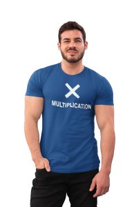 Multiplication (Blue T) - Clothes for Mathematics Lover - Foremost Gifting Material for Your Friends, Teachers, and Close Ones