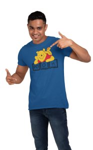 Pooh (Blue T) -Clothes for Mathematics Lover - Foremost Gifting Material for Your Friends, Teachers, and Close Ones