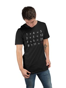 8+11=? (Black T) - Clothes for Mathematics Lover - Foremost Gifting Material for Your Friends, Teachers, and Close Ones