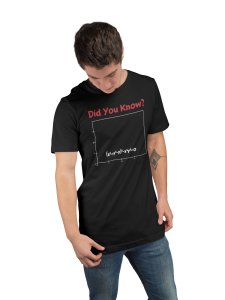 Bar graph (Black T) - Clothes for Mathematics Lover - Foremost Gifting Material for Your Friends, Teachers, and Close Ones
