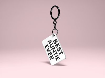 Best Aunti Ever- Printed Keychain
