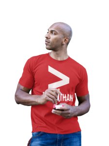 Less Than -Clothes for Mathematics Lover - Suitable for Math Lover Person - Foremost Gifting Material for Your Friends, Teachers, and Close Ones