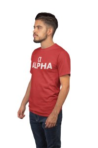 Alpha -Clothes for Mathematics Lover - Suitable for Math Lover Person - Foremost Gifting Material for Your Friends, Teachers, and Close Ones