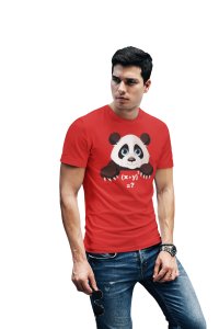 Panda -Clothes for Mathematics Lover - Suitable for Math Lover Person - Foremost Gifting Material for Your Friends, Teachers, and Close Ones