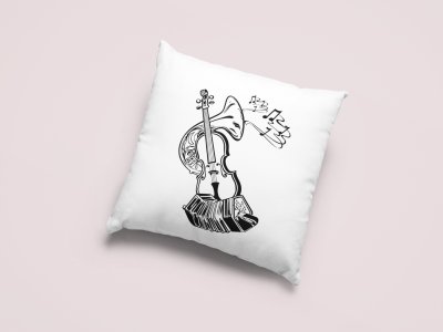 Need music - Special Printed Pillow Covers For Music Lovers(Combo Set of 2)