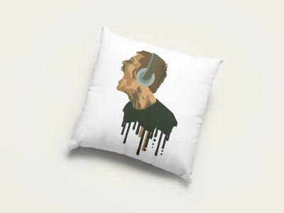 Intense music - Special Printed Pillow Covers For Music Lovers(Combo Set of 2)