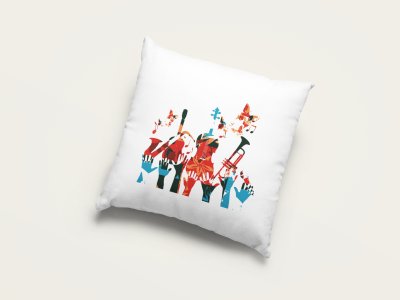 Musical Lover - Special Printed Pillow Covers For Music Lovers(Combo Set of 2)