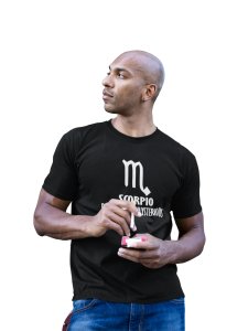 Scorpio passionate and mysterious - Printed Zodiac Sign Tshirts - Made especially for astrology lovers people