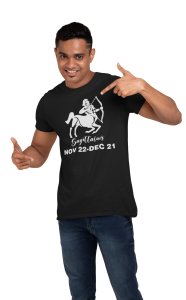 Sagittarius, Nov 22-Dec 21- Printed Zodiac Sign Tshirts - Made especially for astrology lovers people