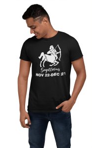 Sagittarius, Nov 22-Dec 21- Printed Zodiac Sign Tshirts - Made especially for astrology lovers people