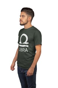 Libra (Green T) - Printed Zodiac Sign Tshirts - Made especially for astrology lovers people