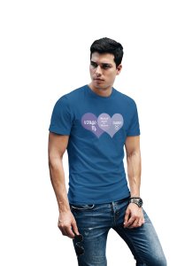 Virgo, Taurus, Match made in heaven(Blue T) - Printed Zodiac Sign Tshirts - Made especially for astrology lovers people