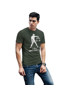 Libra Sep 23-Oct 23 (Green T) - Printed Zodiac Sign Tshirts - Made especially for astrology lovers people