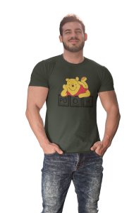 Pooh (Green T) -Clothes for Mathematics Lover - Foremost Gifting Material for Your Friends, Teachers, and Close Ones
