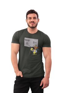 Hen (Green T)- Clothes for Mathematics Lover - Suitable for Math Lover Person - Foremost Gifting Material for Your Friends, Teachers, and Close Ones