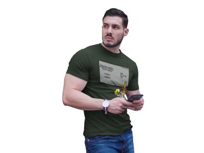 Hen (Green T)- Clothes for Mathematics Lover - Suitable for Math Lover Person - Foremost Gifting Material for Your Friends, Teachers, and Close Ones