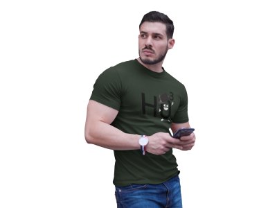 HO3 (Green T) -Clothes for Mathematics Lover - Foremost Gifting Material for Your Friends, Teachers, and Close Ones