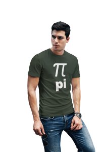 Pi (Green T)- Clothes for Mathematics Lover - Suitable for Math Lover Person - Foremost Gifting Material for Your Friends, Teachers, and Close Ones