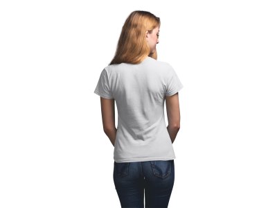 Dog aunt -White -printed cotton t-shirt - Comfortable and Stylish Tshirt