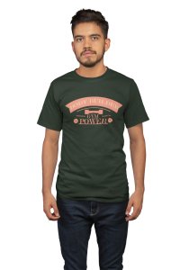 Body Builder, Gym Power,(BG Orange), Round Neck Gym Tshirt - Foremost Gifting Material for Your Friends and Close Ones