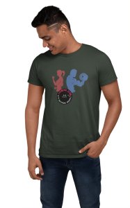 Fitness Club, No Pain, No Gain Round Neck Gym Tshirt - Foremost Gifting Material for Your Friends and Close Ones