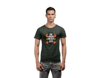 The Iron Never Lies, Round Neck Gym Tshirt - Foremost Gifting Material for Your Friends and Close Ones