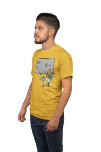 Hen (Yellow T) -Tshirts for Maths Lovers - Foremost Gifting Material for Your Close Ones