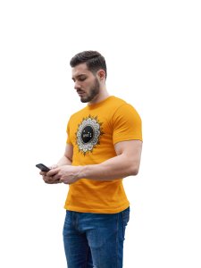 Aries mandala (Yellow T) - Printed Zodiac Sign Tshirts - Made especially for astrology lovers people
