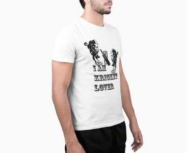 I am Kricket Lover - White - Printed - Sports cool Men's T-shirt