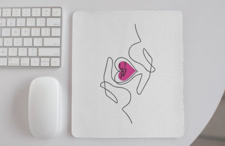 Heart For - Designable Printed Mousepads(20cm x 18cm)