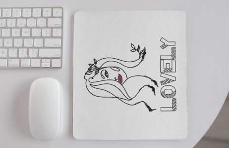Lovely - Designable Printed Mousepads(20cm x 18cm)