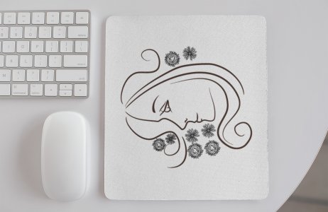 Pretty Women - Designable Printed Mousepads(20cm x 18cm)