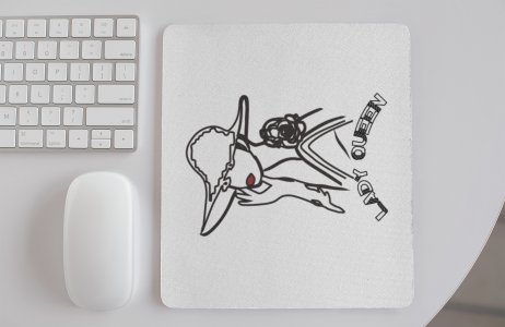 Lady Queen- Designable Printed Mousepads(20cm x 18cm)