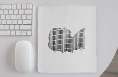 Girl Silhoutte - Designable Printed Mousepads(20cm x 18cm)