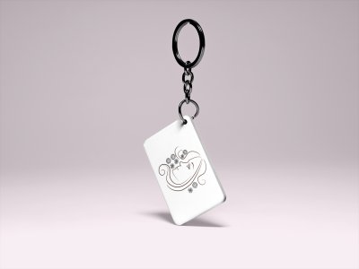 Pretty Women - Printed Acrylic Keychains(Pack Of 2)