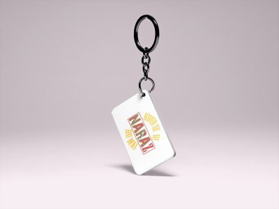 Khud Se Hi Naraz- Printed Acrylic Keychains(Pack Of 2) )