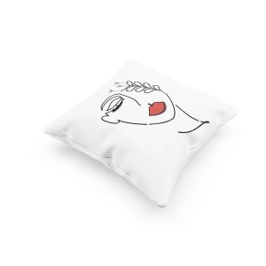 Women with flower-Printed Pillow Covers For (Pack Of Two)