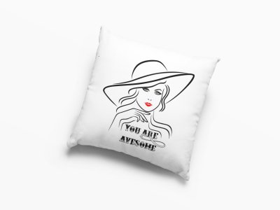 You Are Awsome-Printed Pillow Covers For (Pack Of Two)