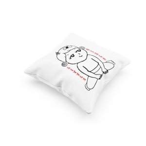 Little Girls-Printed Pillow Covers For (Pack Of Two)